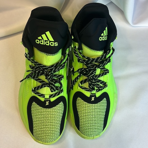 adidas D Rose 11 Signal Green Derrick Rose XI Basketball Shoes FU7405 Men 8 1/2 main image 4
